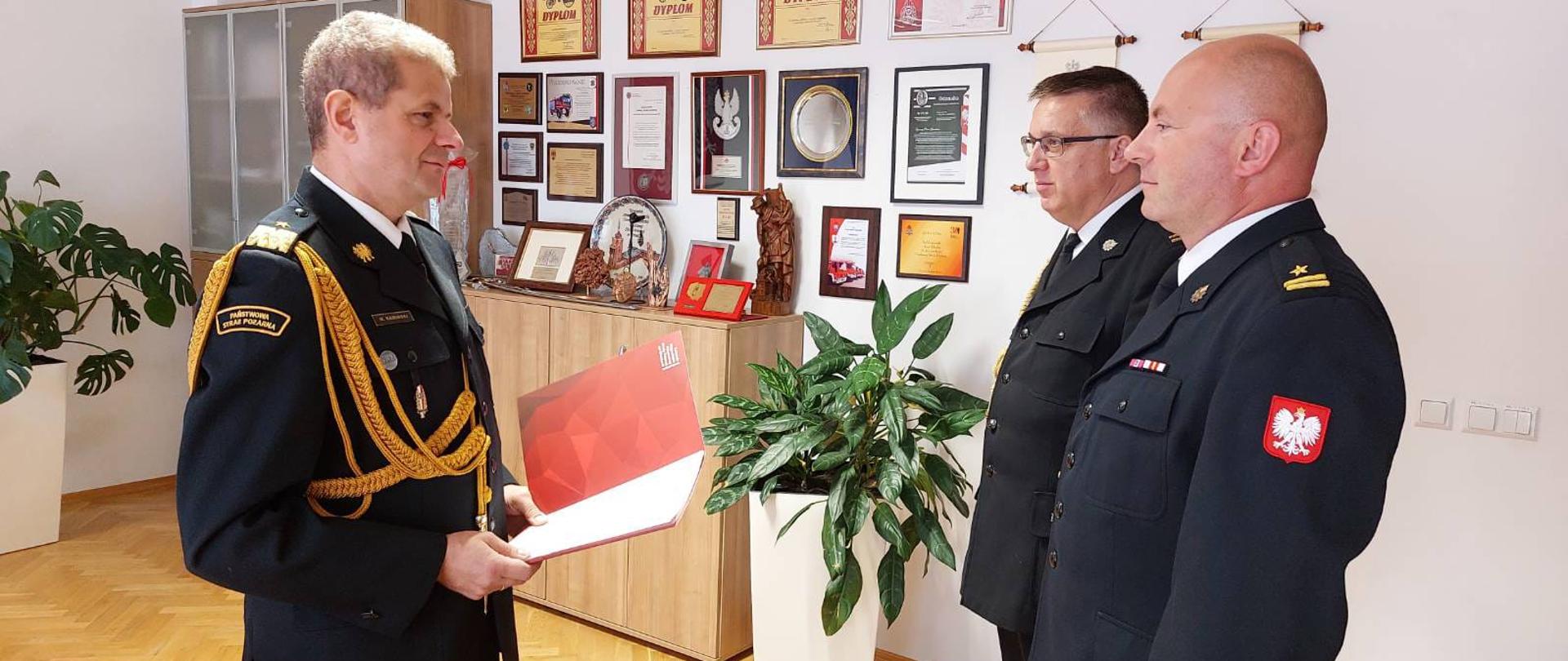 mł.bryg. mgr inż. Mariusz Aleksandrowicz objął stanowisko Zastępcy Komendanta Powiatowego PSP w Środzie Śląskiej