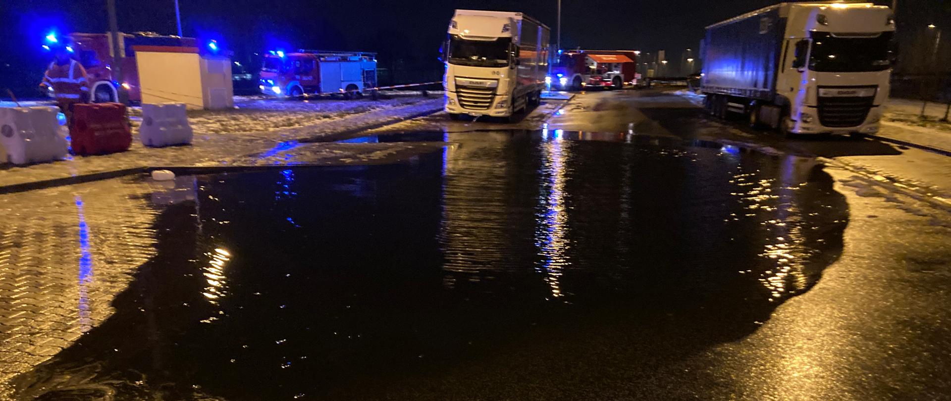 Związek chlorku żelaza na Miejscu Obsługi Podróżnych Dobieszowice Wschód