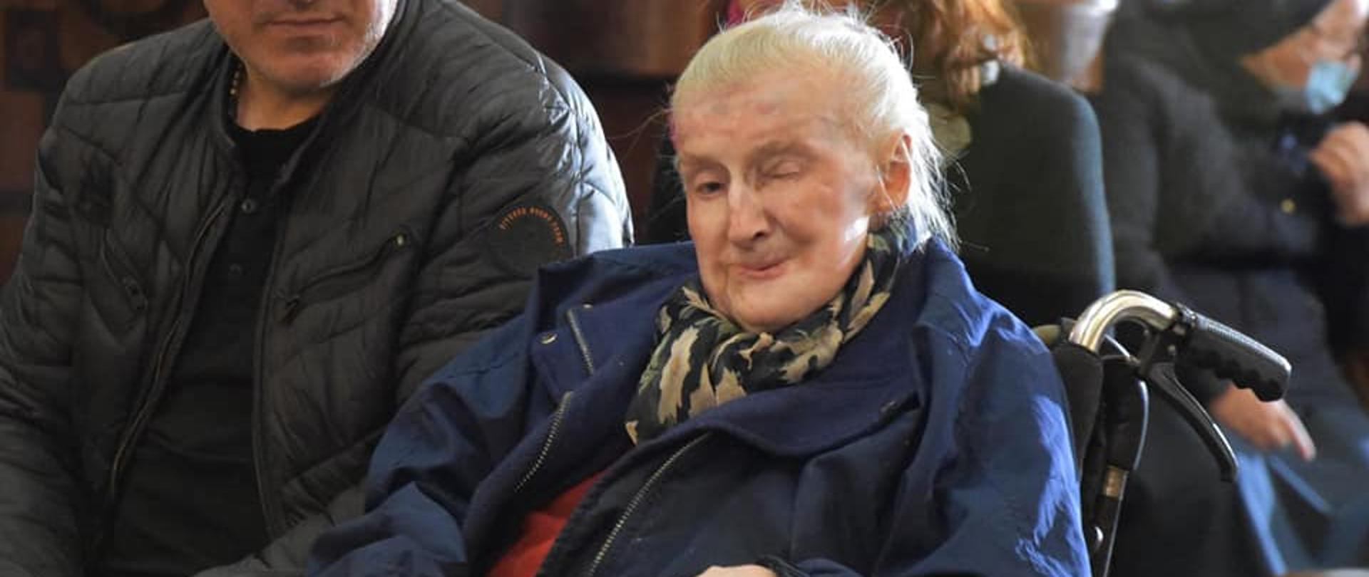 100 lat Wandy Półtawskiej, Wanda Półtawska na uroczystości z okazji swoich urodzin.