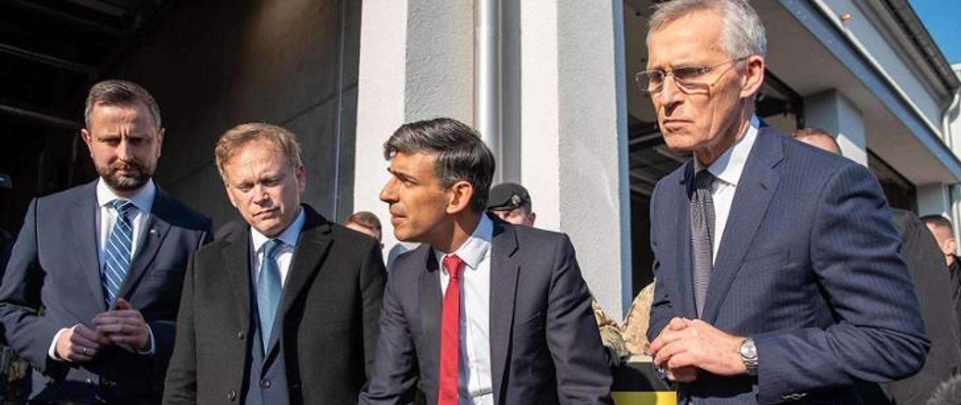 On Tuesday, April 23rd, Prime Minister of the United Kingdom Rishi Sunak, Secretary of State for Defence Grant Shapps and Secretary General of NATO Jens Stoltenberg visited the 1st Warsaw Armoured Brigade.