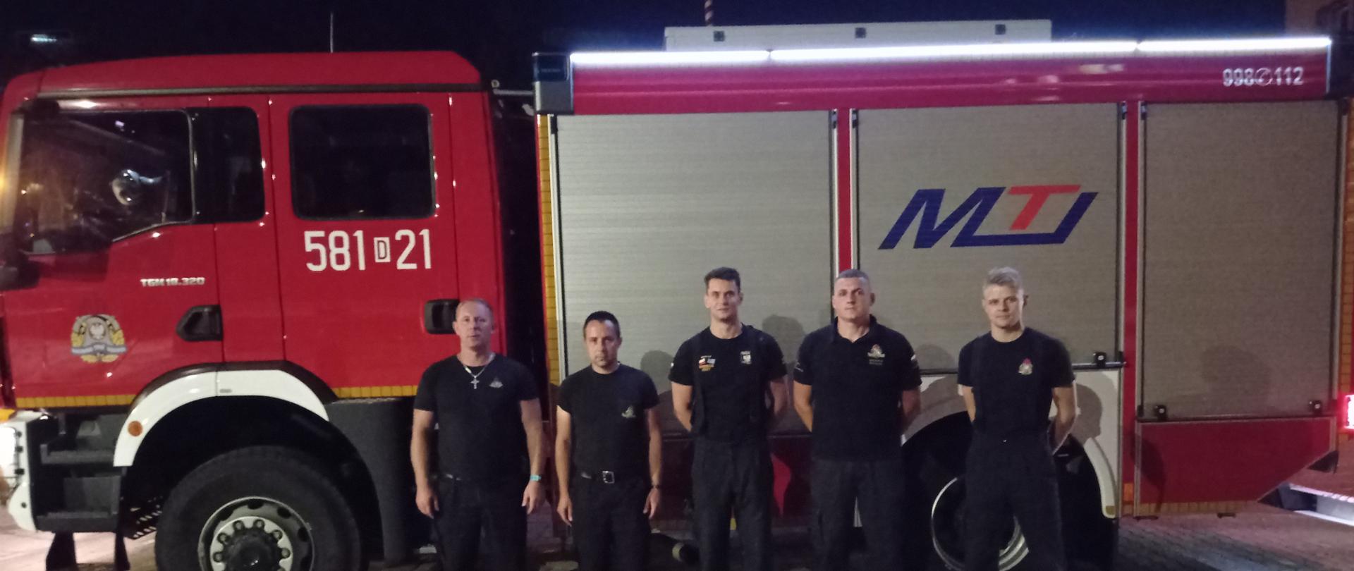 Strażacy z Wołowa wyruszyli na pomoc Francji