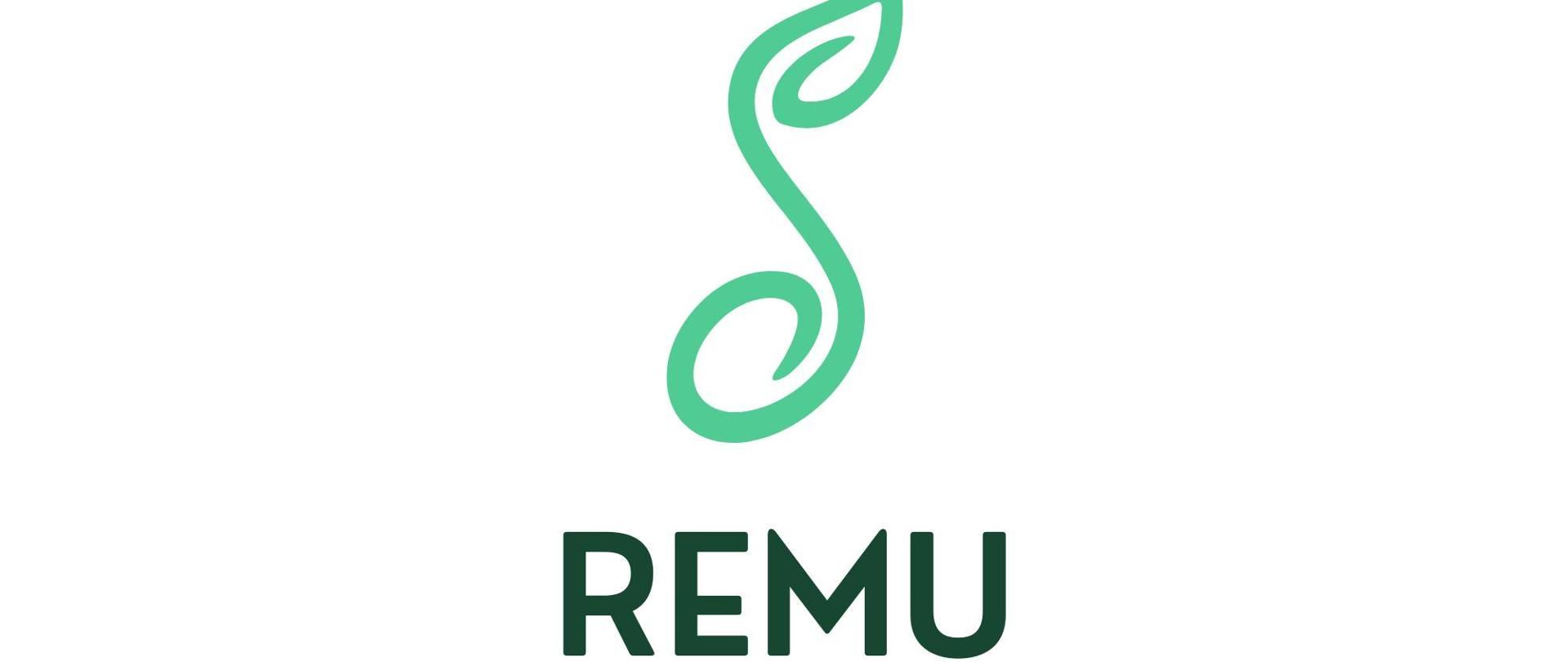 Na grafice na białym tle znajduje się logo REMU