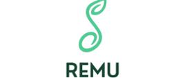 Na białym tle logo REMU