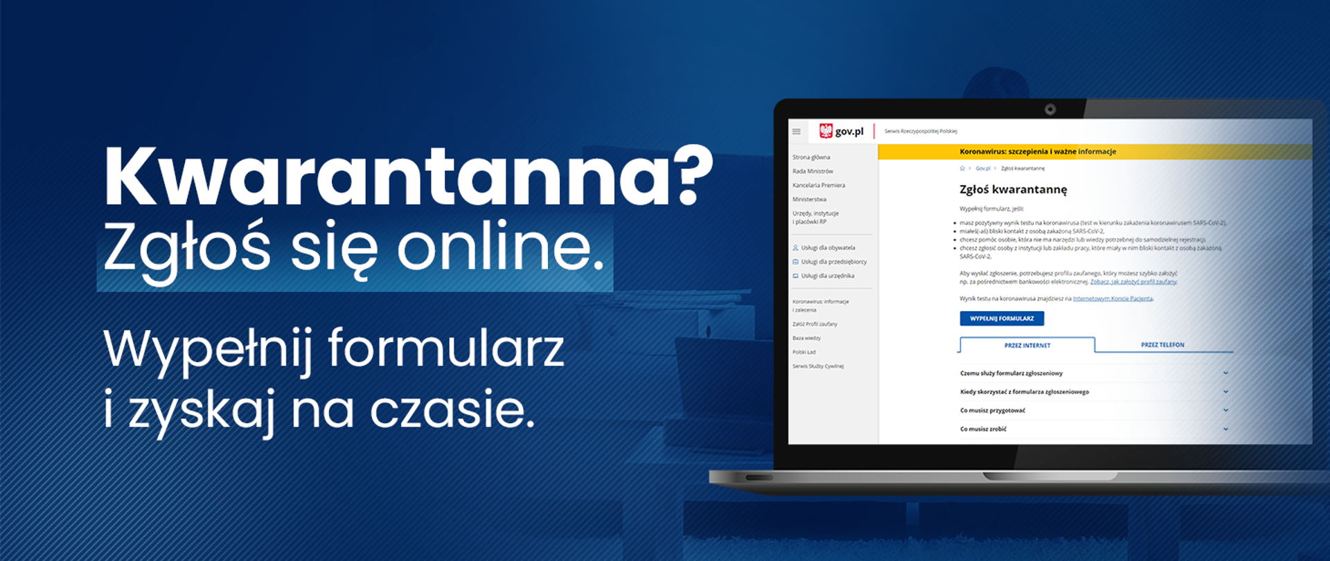 Formularz kwarantanna