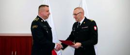 Pożegnanie ze służbą instruktora Ośrodka Szkolenia Komendy Wojewódzkiej PSP w Gorzowie Wlkp. 