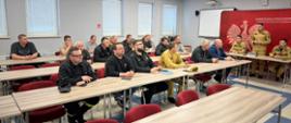 Spotkanie z Komendantami Gminnymi OSP oraz Naczelnikami OSP z terenu powiatu wąbrzeskiego