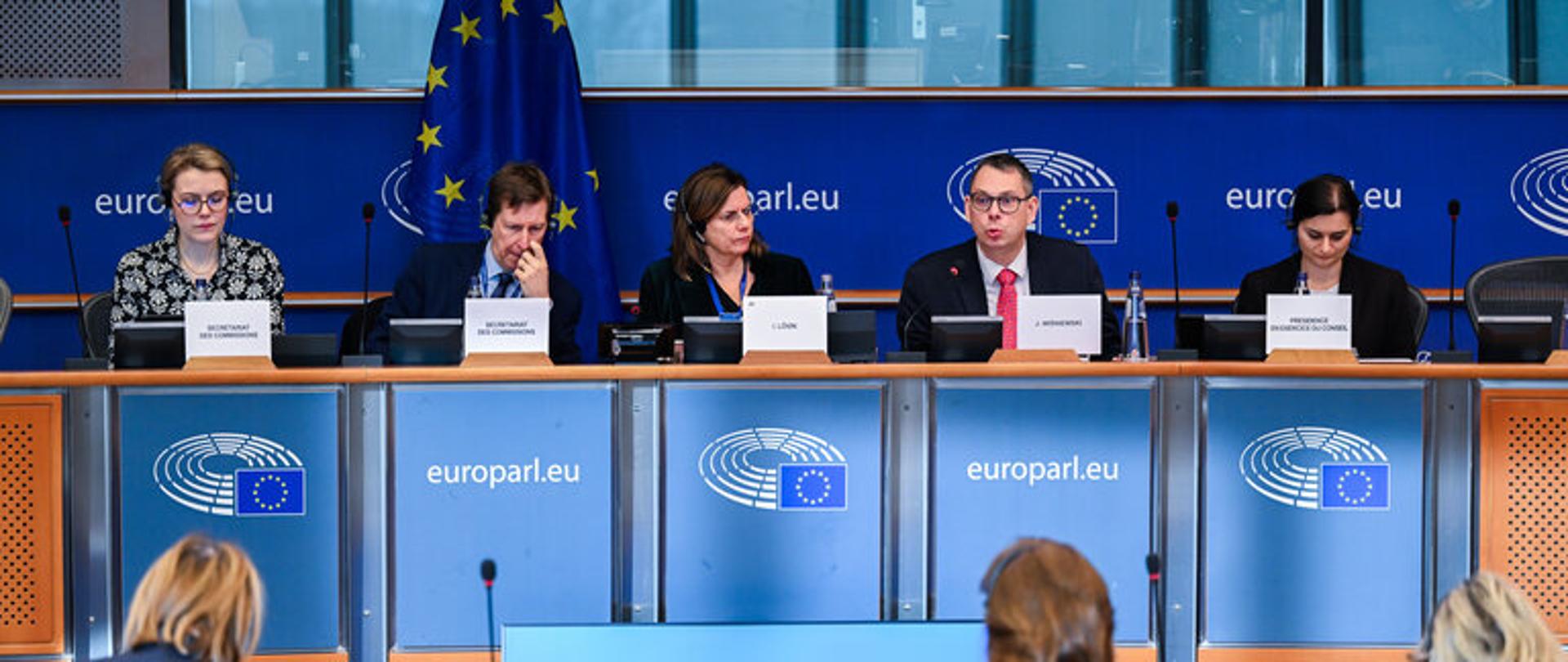 Komisja Rozwoju Parlamentu Europejskiego (DEVE) - prezentacja priorytetów polskiej prezydencji w w obszarze rozwojowym i humanitarnym