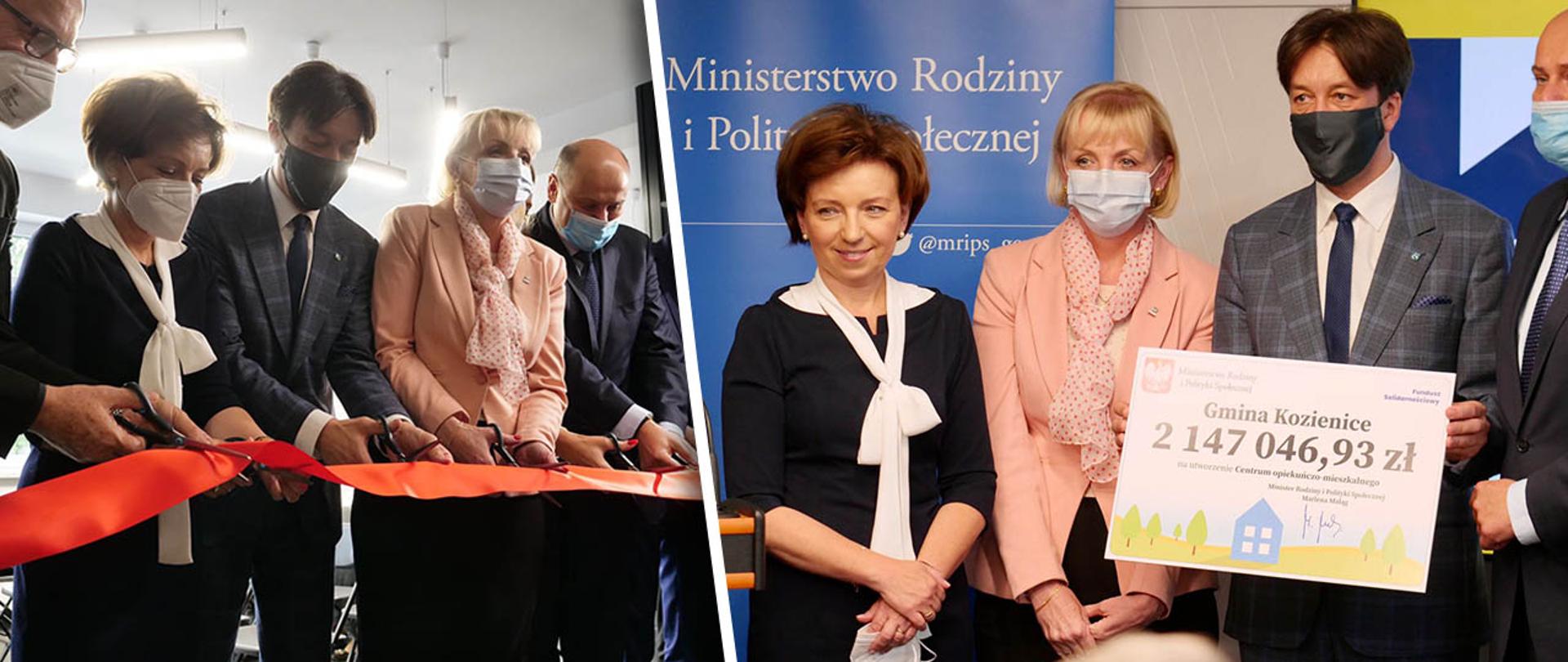 Uroczyste otwarcie Centrum Usług Społecznych w Kozienicach