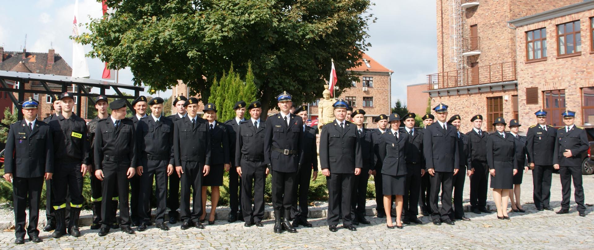 Strażacy na zbiorce