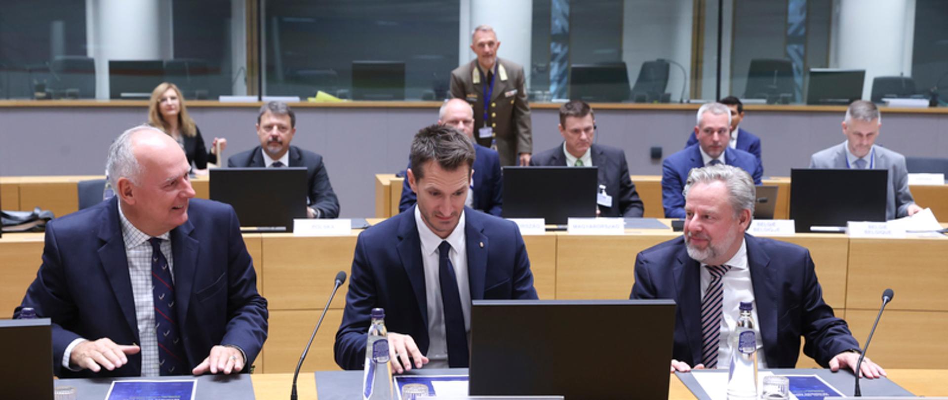 Posiedzenie Rady UE ds. Zagranicznych w formacie ministrów obrony z udziałem ministra Pawła Zalewskiego