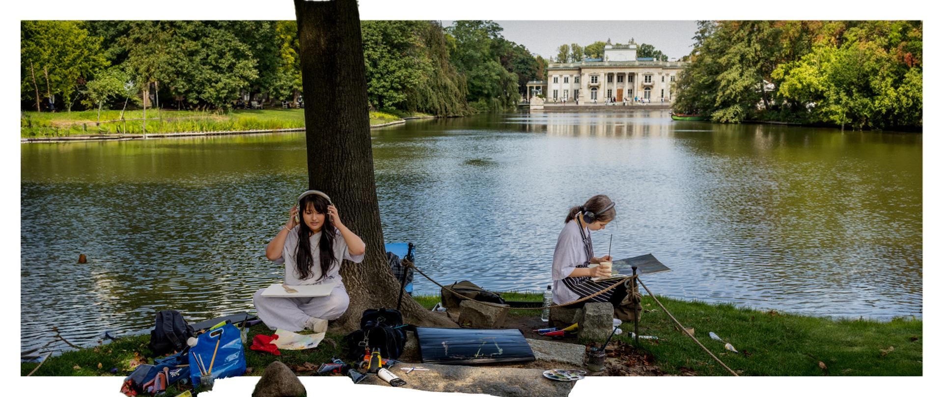 Fotorelacja z Pleneru w Łazienkach Królewski w roku szkolnym 2025/26