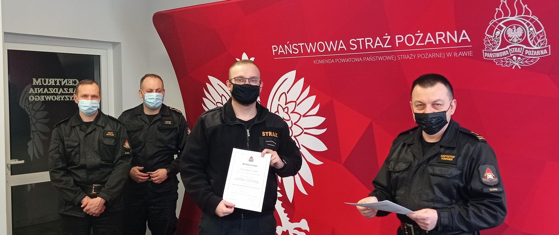 Wręczenie świadectw