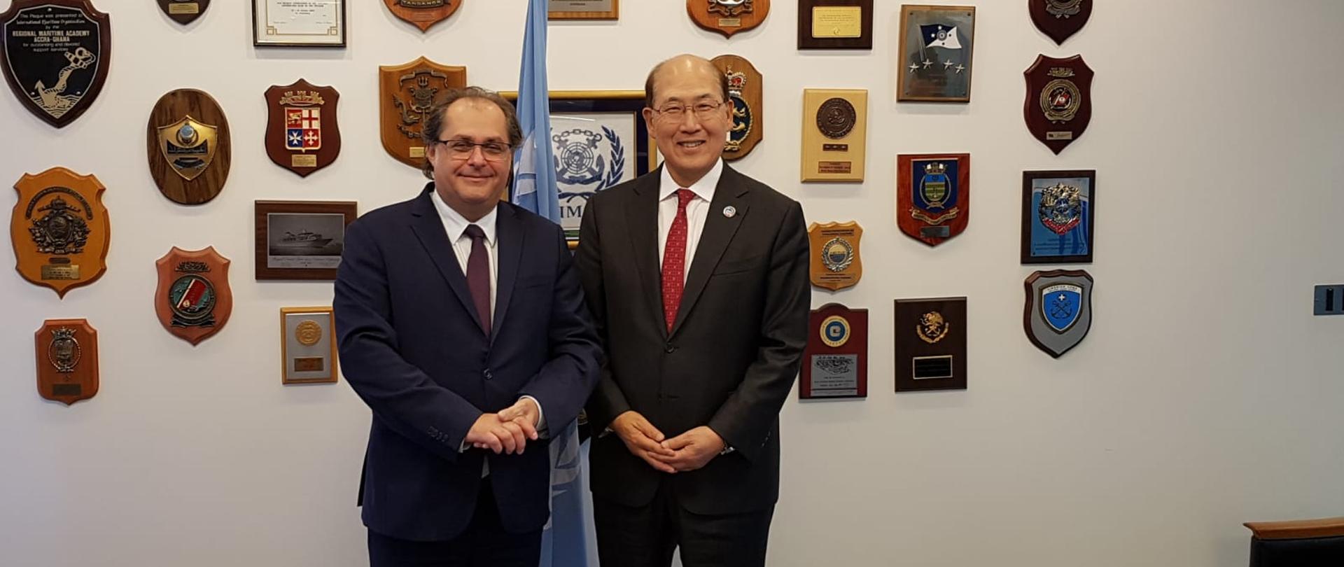 Prezentacja polskich uczelni morskich w IMO