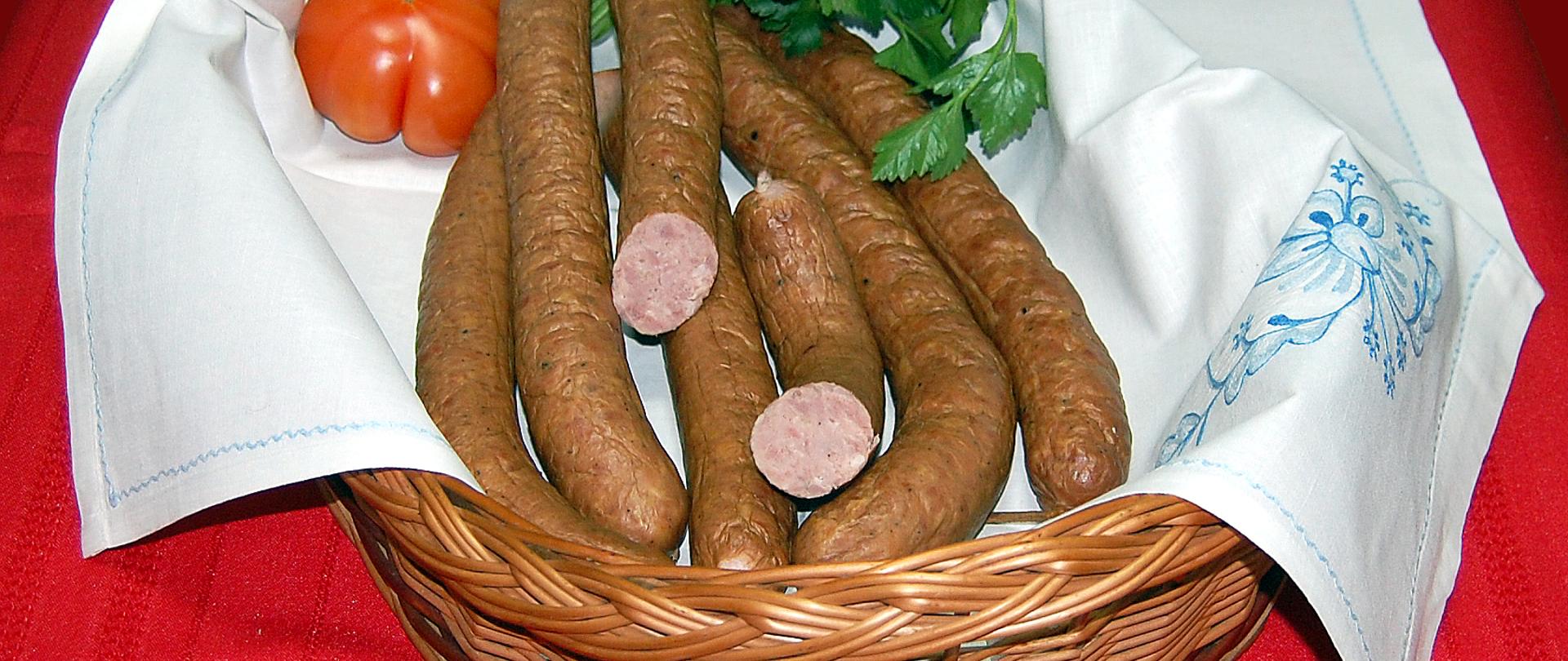 kiełbasa galicjanka z Niemczy