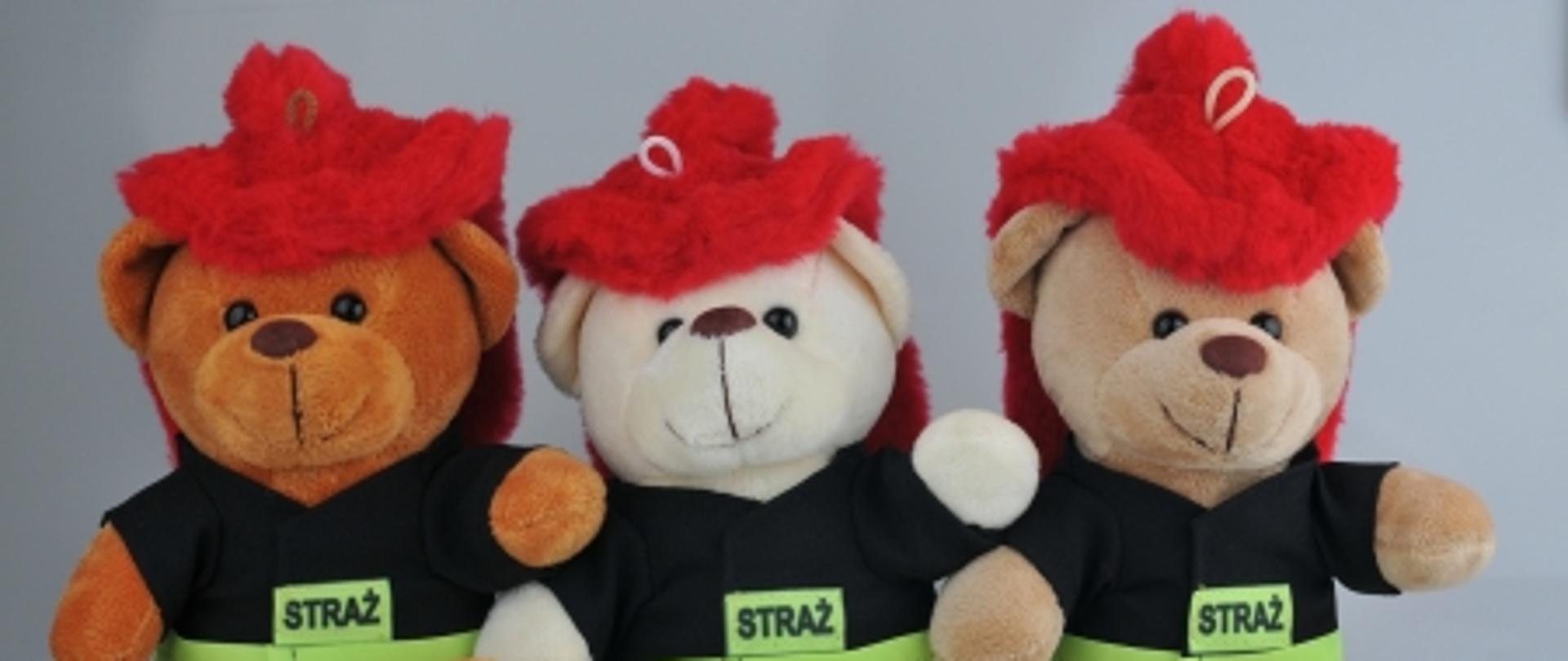 3 misie strażaki ratowniki