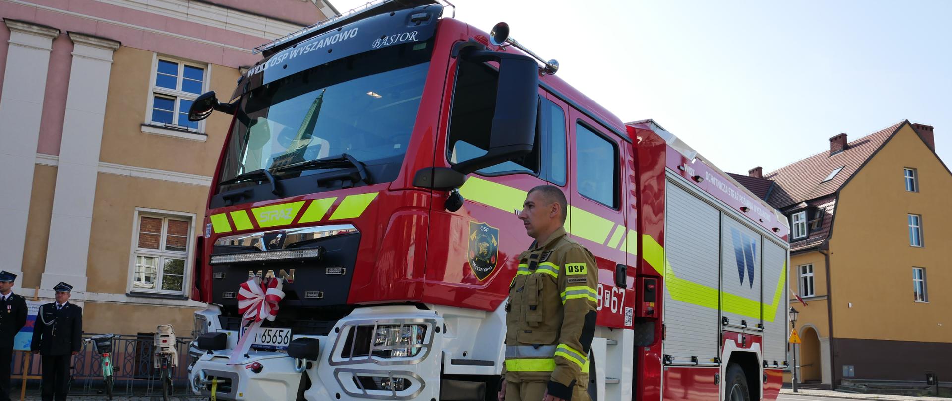 Nowy samochód dla OSP Wyszanowo