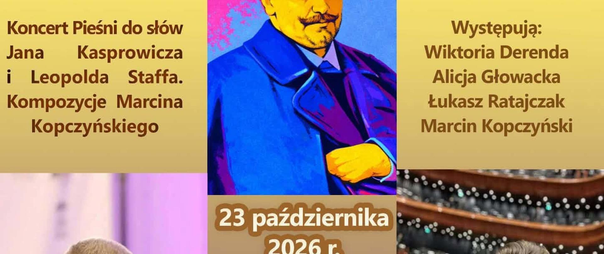 Koncert Kasprowicz Staff plakat