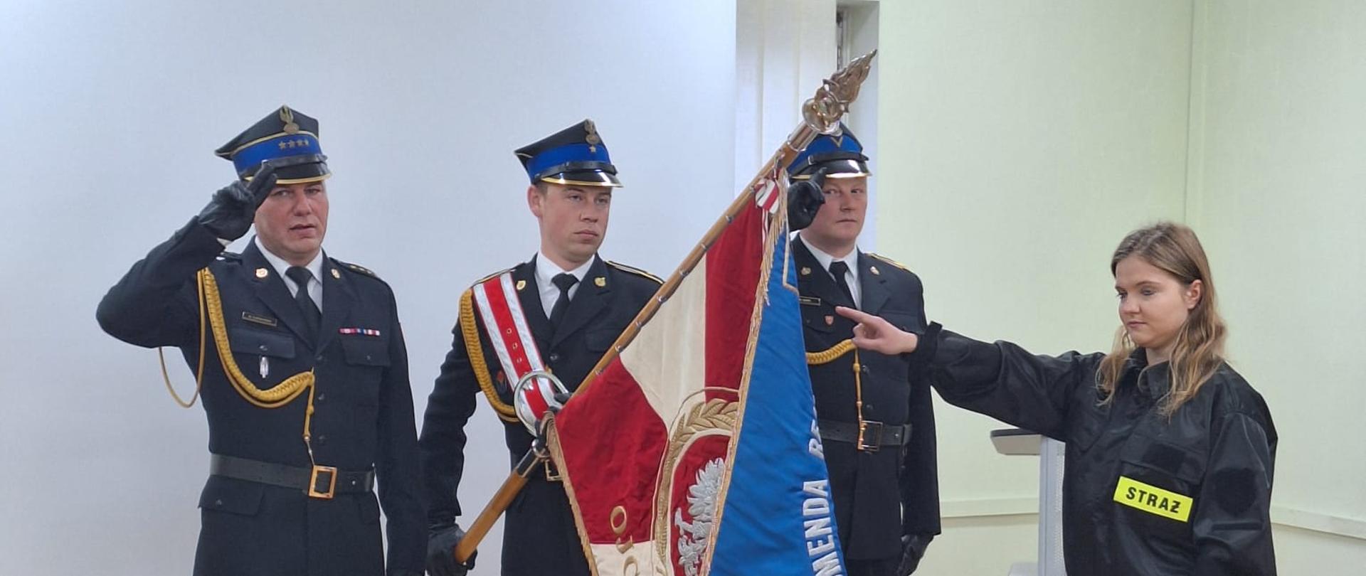 Ślubowanie strażaka PSP