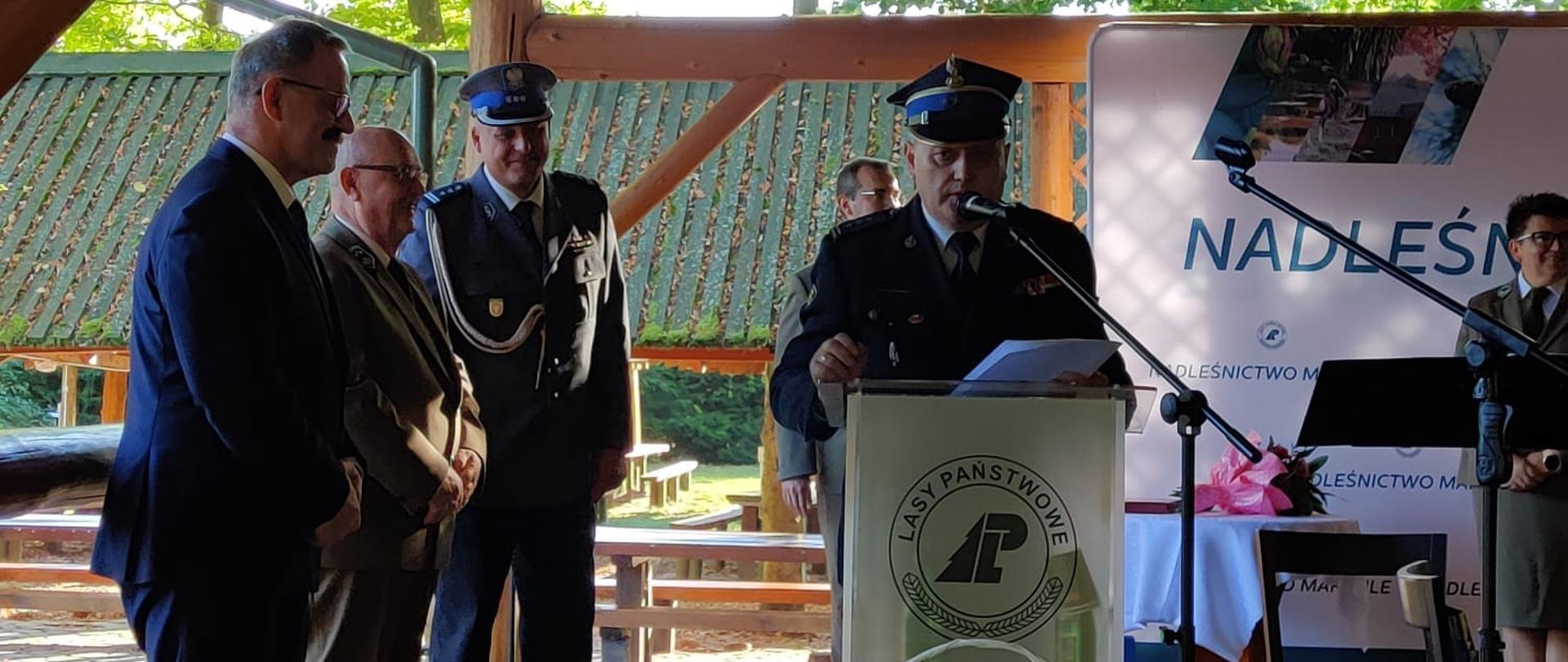 Obchody 30.Lecia Reaktywacji Nadleśnictwa NLP Marcule przemowa