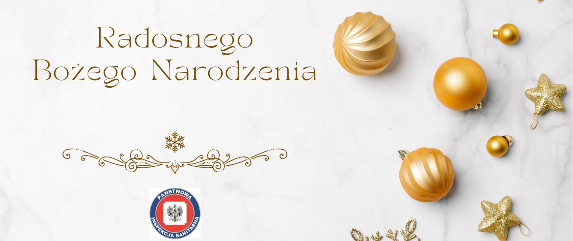 Radosnego Bożego Narodzenia