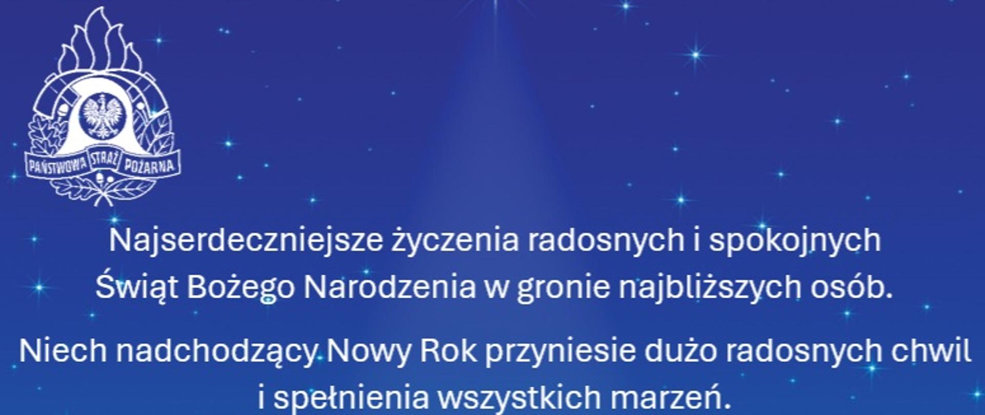 Kartka z życzeniami Świątecznymi