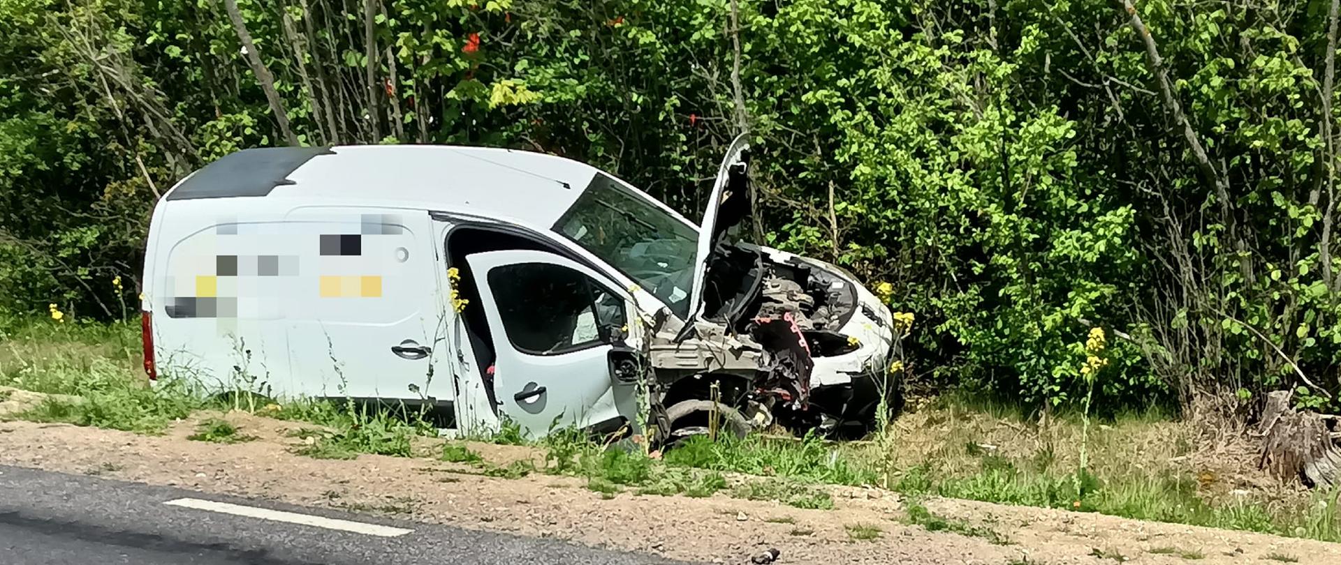 Zdarzenie drogowe na DK 60 w m. Ościsłowo