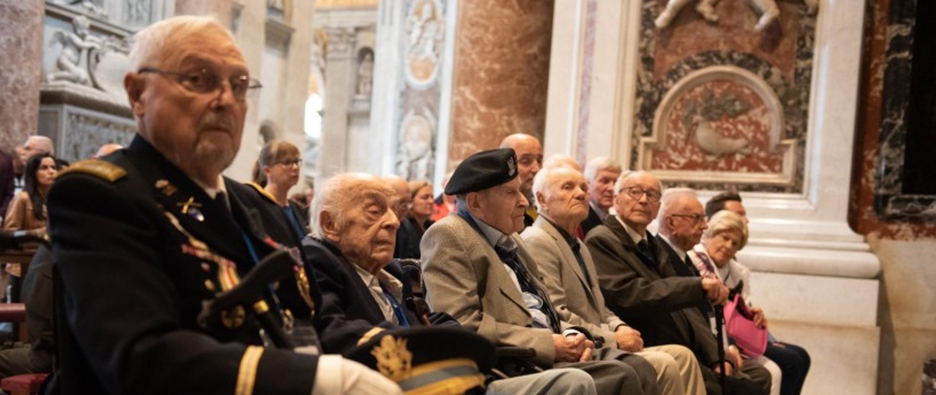 Visita dei Veterani polacchi della Seconda guerra mondiale in Vaticano