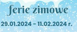 Ferie zimowe plakat