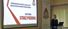 Narada podsumowująca działalność jednostek ochrony przeciwpożarowej w 2022 roku