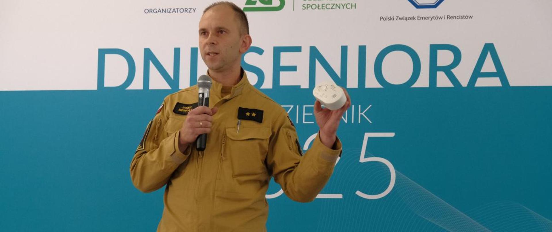 Prelekcja dla Seniorów - Czujka na straży Twojego bezpieczeństwa 