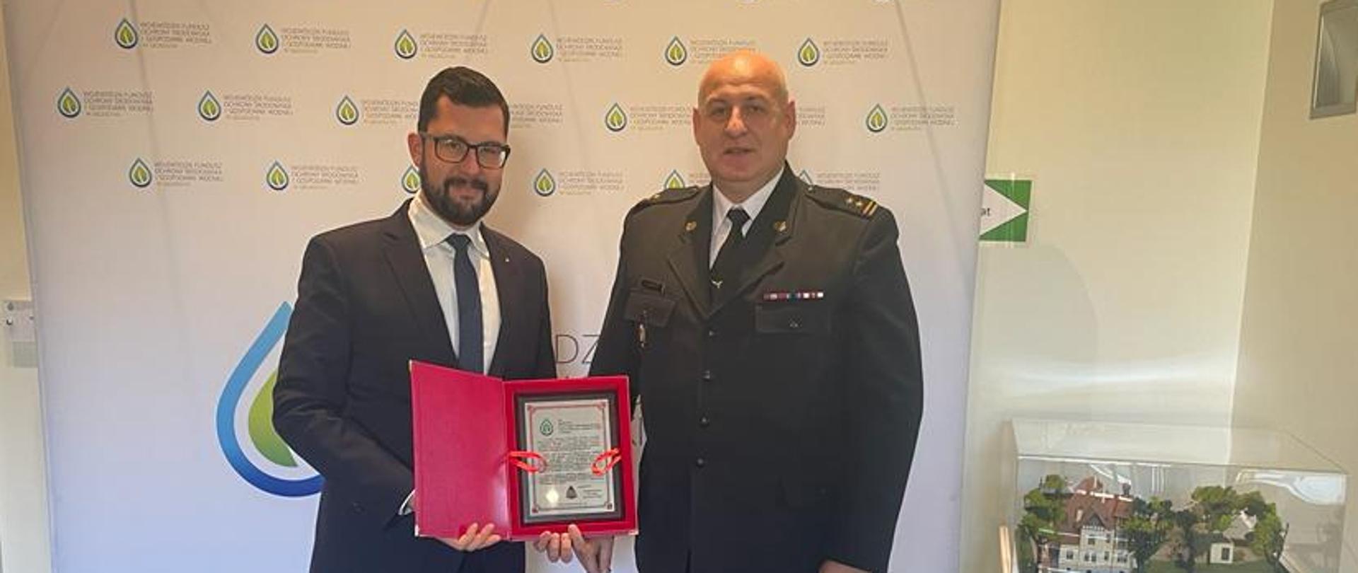 Spotkanie z Prezesem Wojewódzkiego Funduszu Ochrony Środowiska i Gospodarki Wodnej w Szczecinie