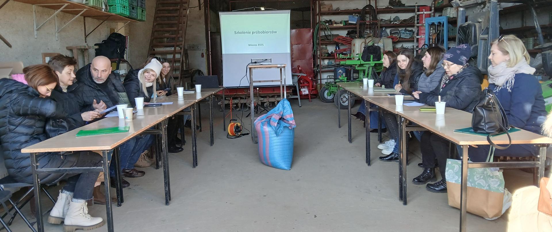 Zajęcia w magazynie 