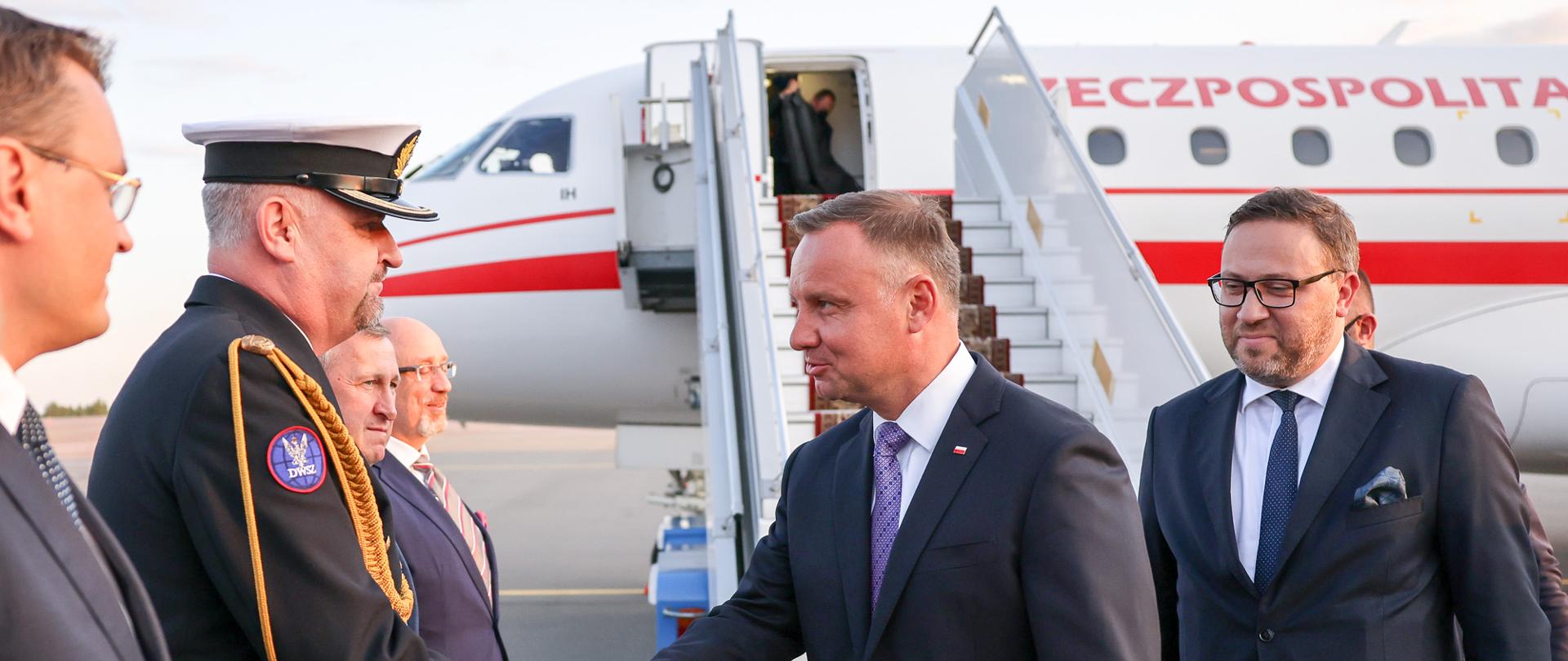 Prezydent rozpoczyna wizytę na Ukrainie