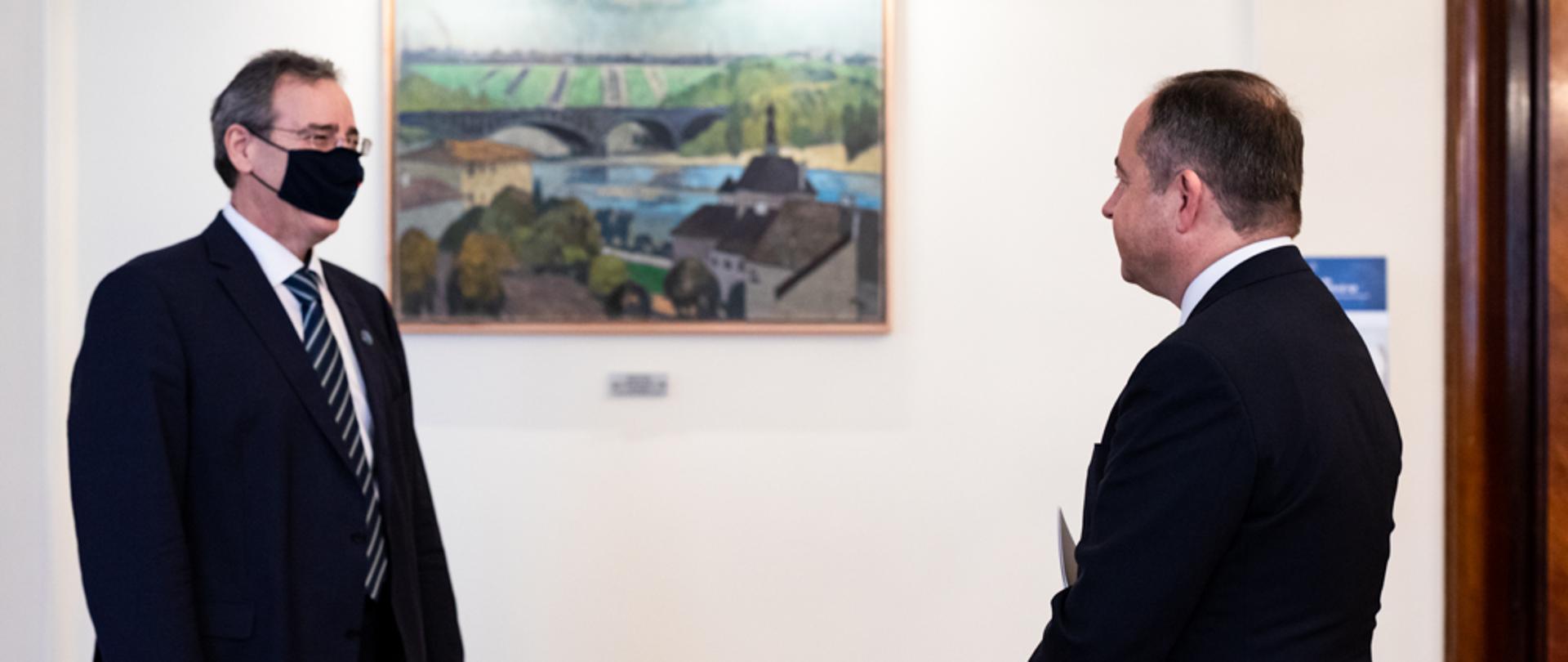 Spotkanie ministrów. 