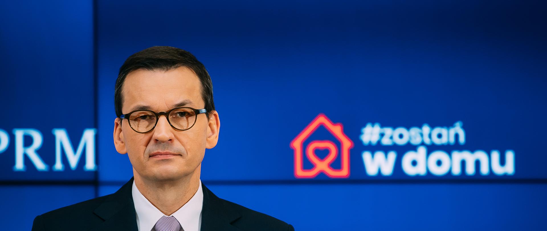 2020.04.09 Warszawa | Konferencja nt. utrzymania ograniczen sluzacych walce z koronawirusem.
Fot: Krystian Maj/KPRM