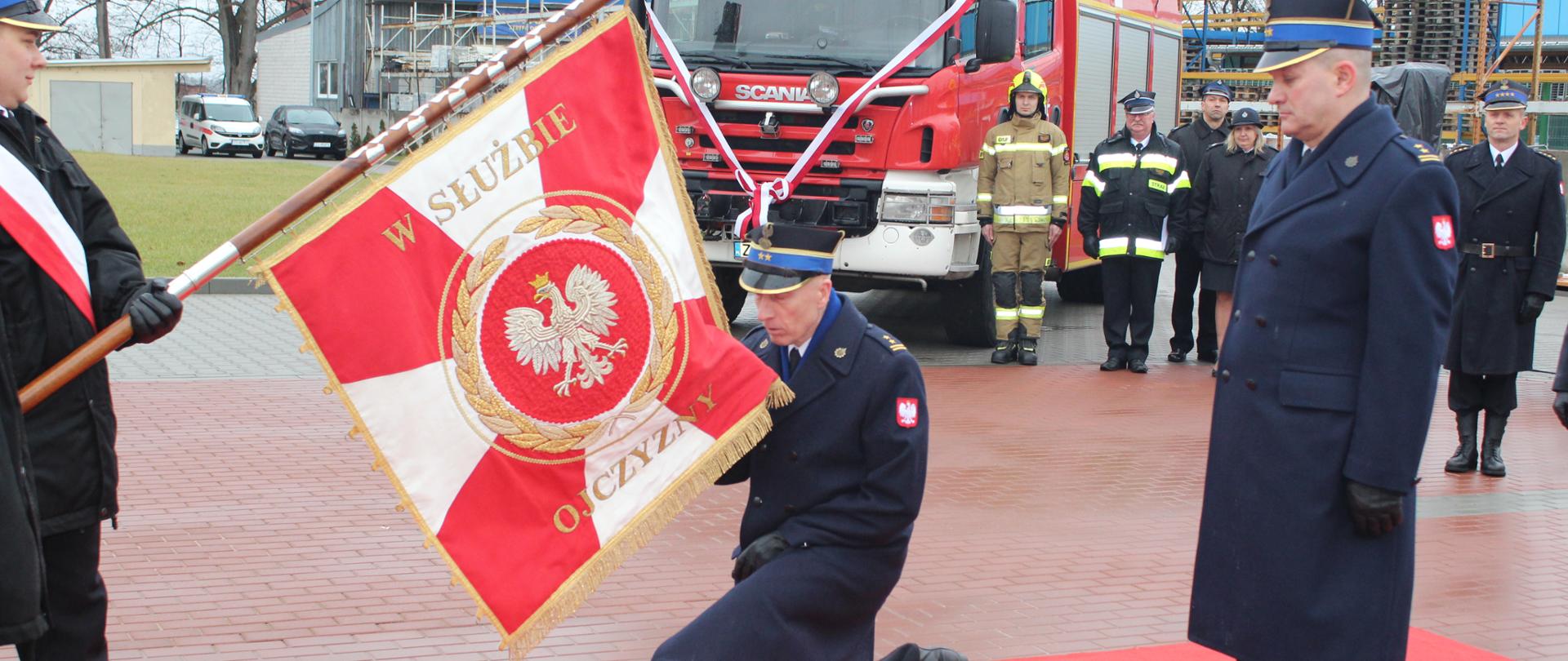Zdanie i powierzenie obowiązków Komendanta Powiatowego PSP w Świdwinie