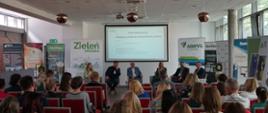 Panel dyskusyjny z udziałem Michała Wierzbickiego - Dyrektora RZGW w Poznaniu podczas V Forum Zarządcy Zieleni