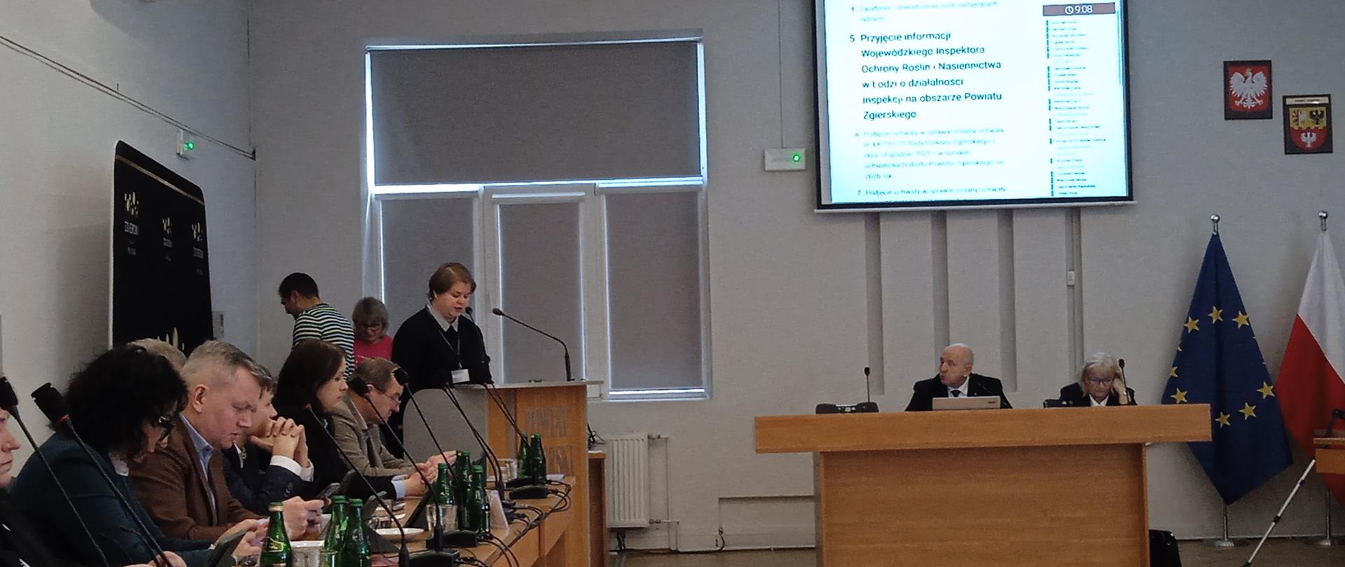 XXII sesja Rady Powiatu Zgierskiego