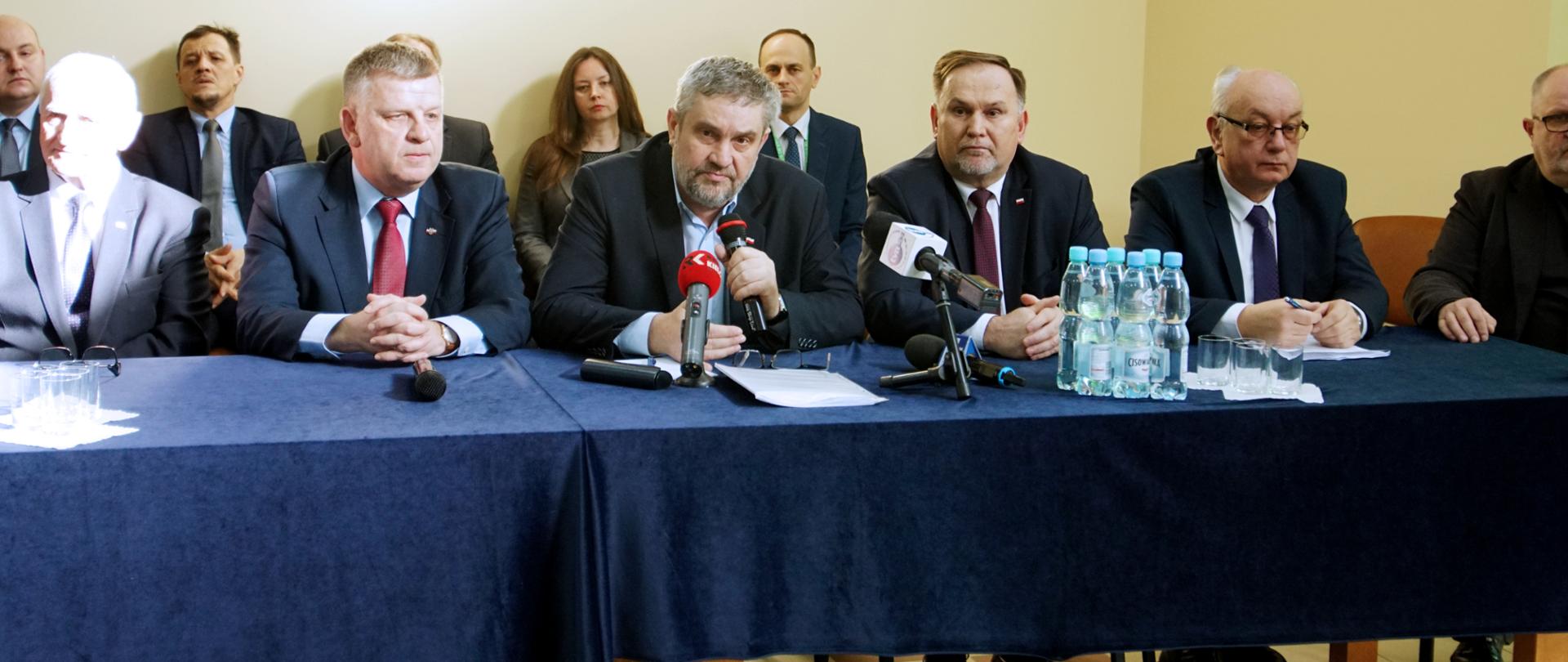 Minister podczas spotkania z rolnikami