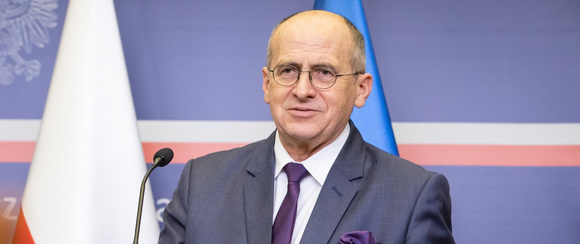 Minister spraw zagranicznych Zbigniew Rau