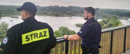 Wizytacja akwenów przez funkcjonariuszy Straży Pożarnej oraz Policji