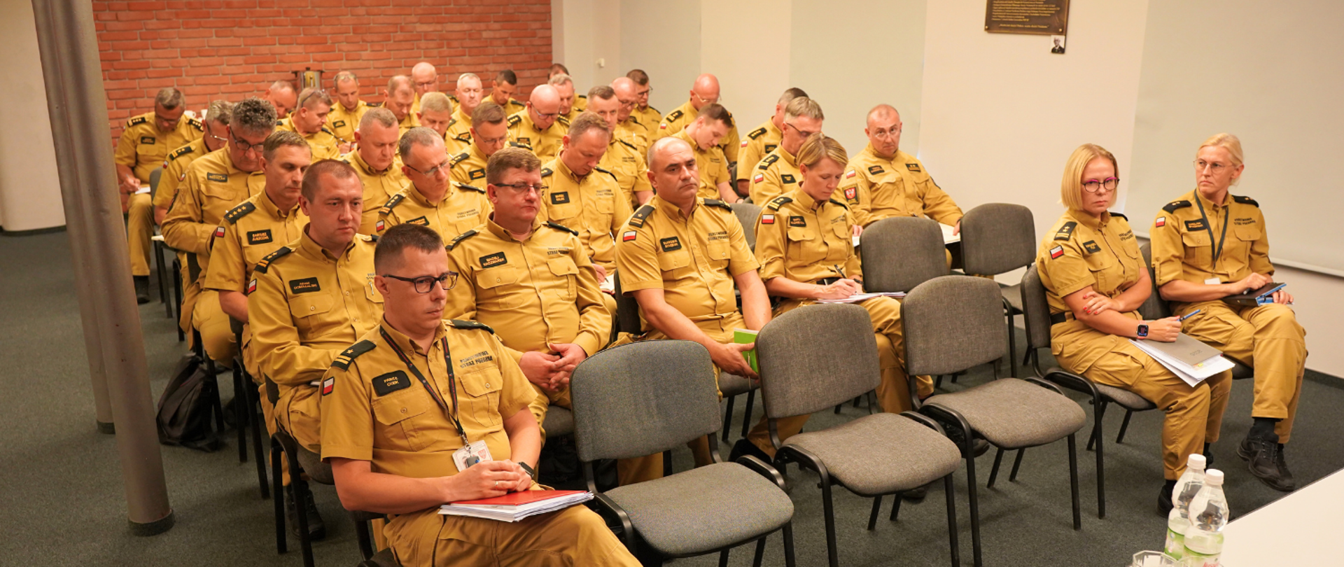 Odprawa kadry kierowniczej PSP woj. wielkopolskiego