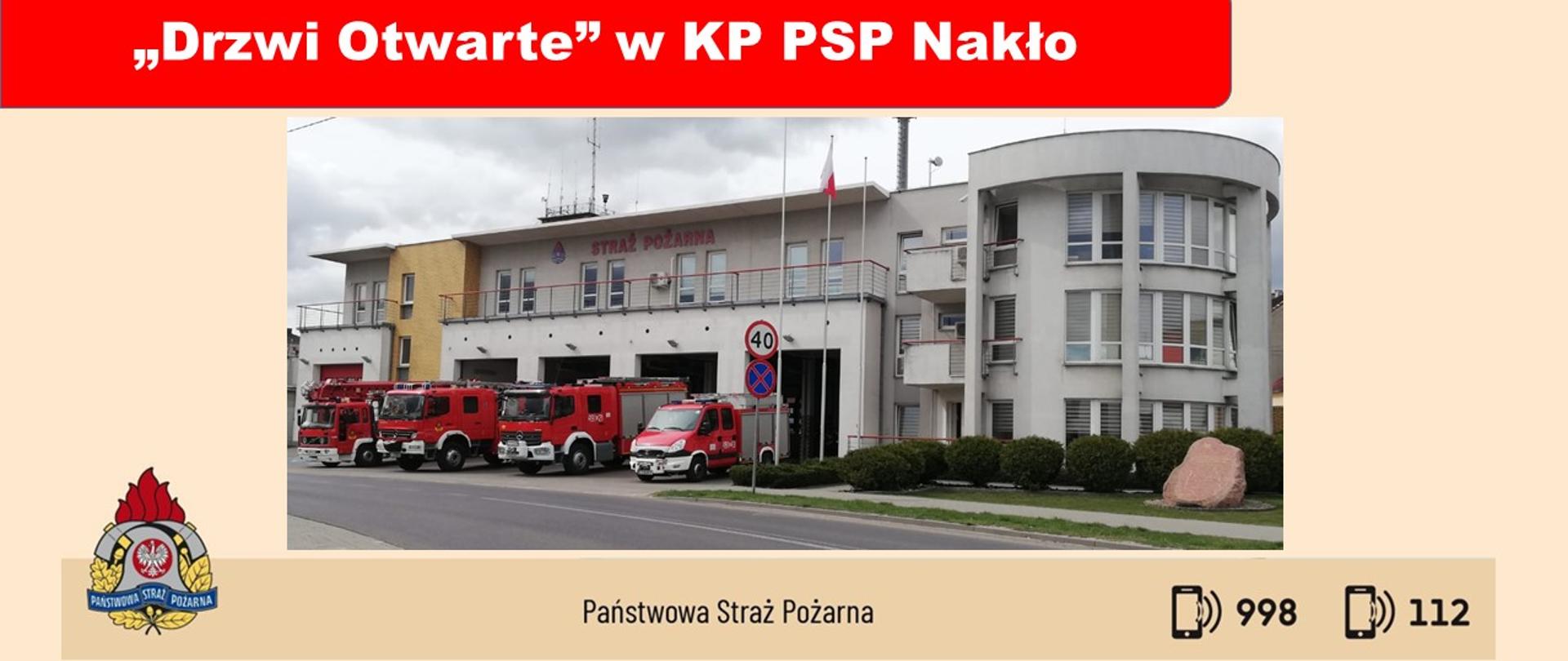 „Drzwi Otwarte” w KP PSP Nakło