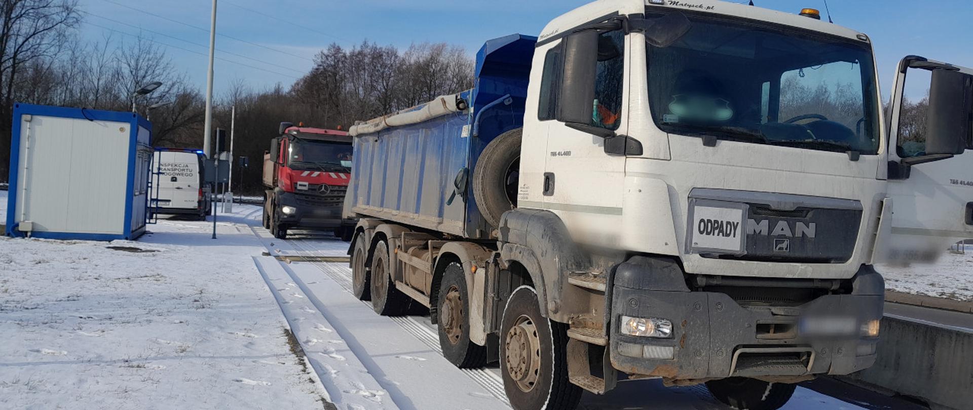 KONTROLE CIĘŻARÓWEK W ŁODZI 