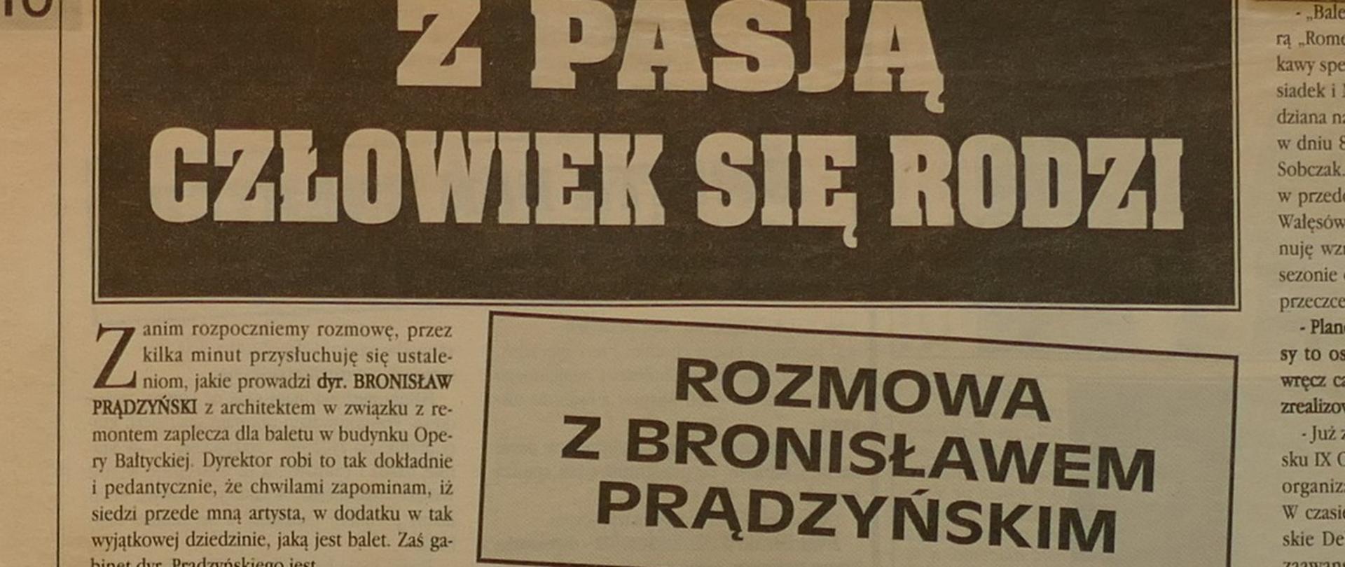 Z kroniki szkolnej 