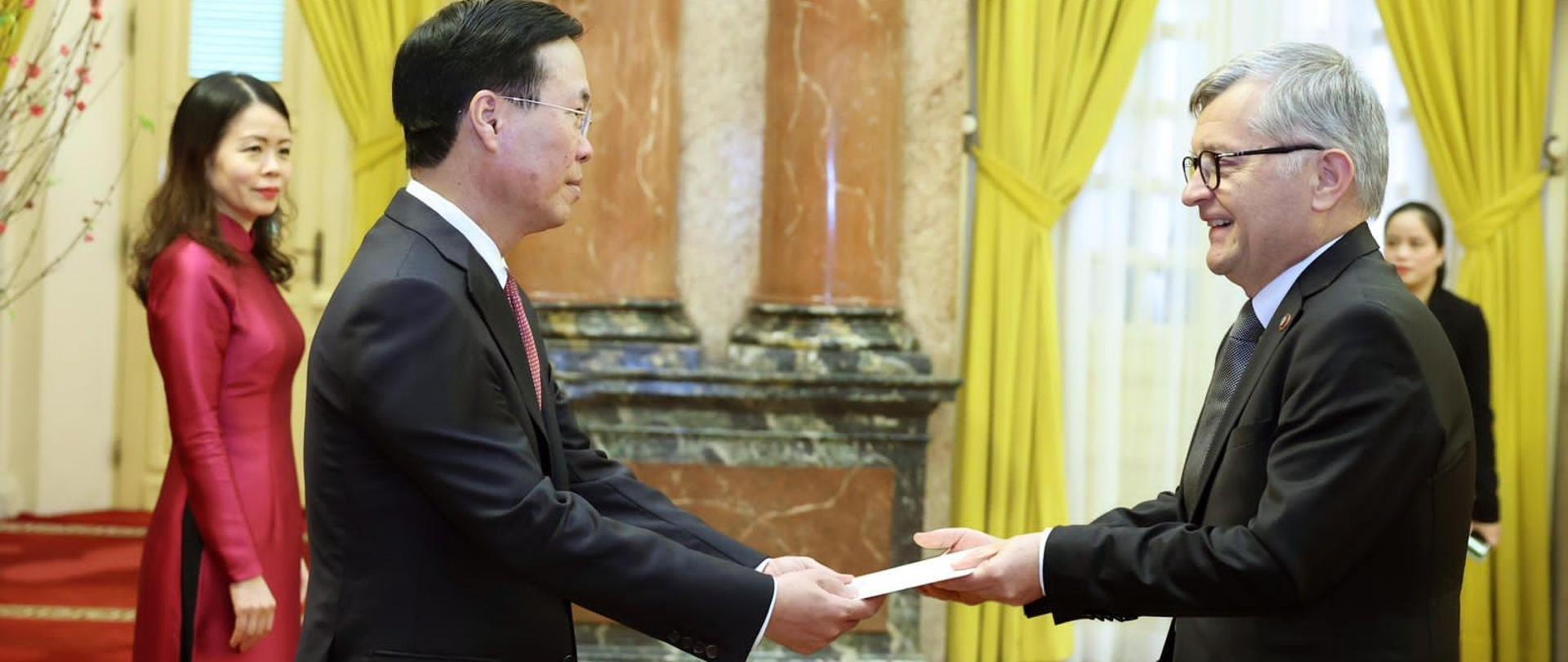 Presentation of the letters of credentials