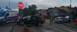 DWA ZDARZENIA DROGOWE NA SKRZYŻOWANIU UL. REPUBLIKI PIŃCZOWSKIEJ Z ULICĄ LEGIONISTÓW W PIŃCZOWIE