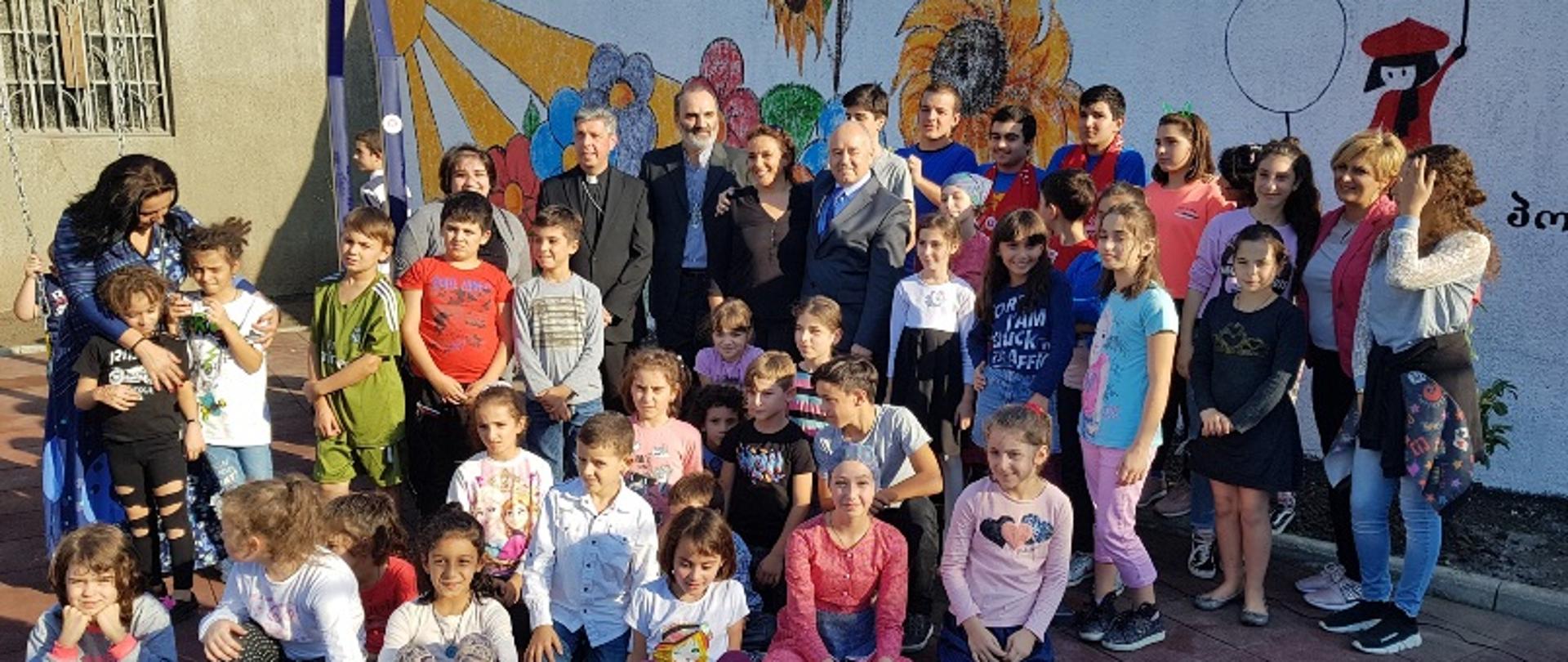 Budowa infrastruktury rekreacyjno-sportowej dla dzieci w ośrodku Caritas w Tbilisi