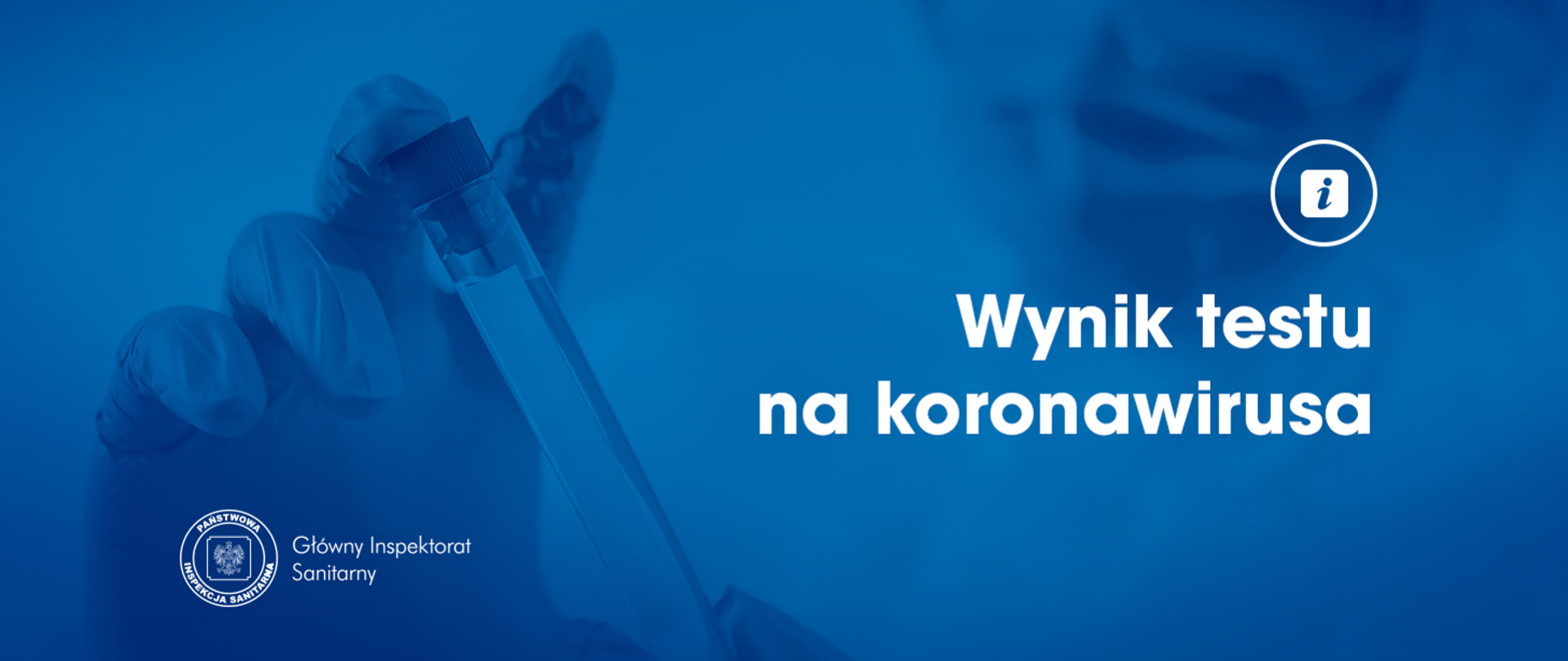 Wynik testu na korronawiusa