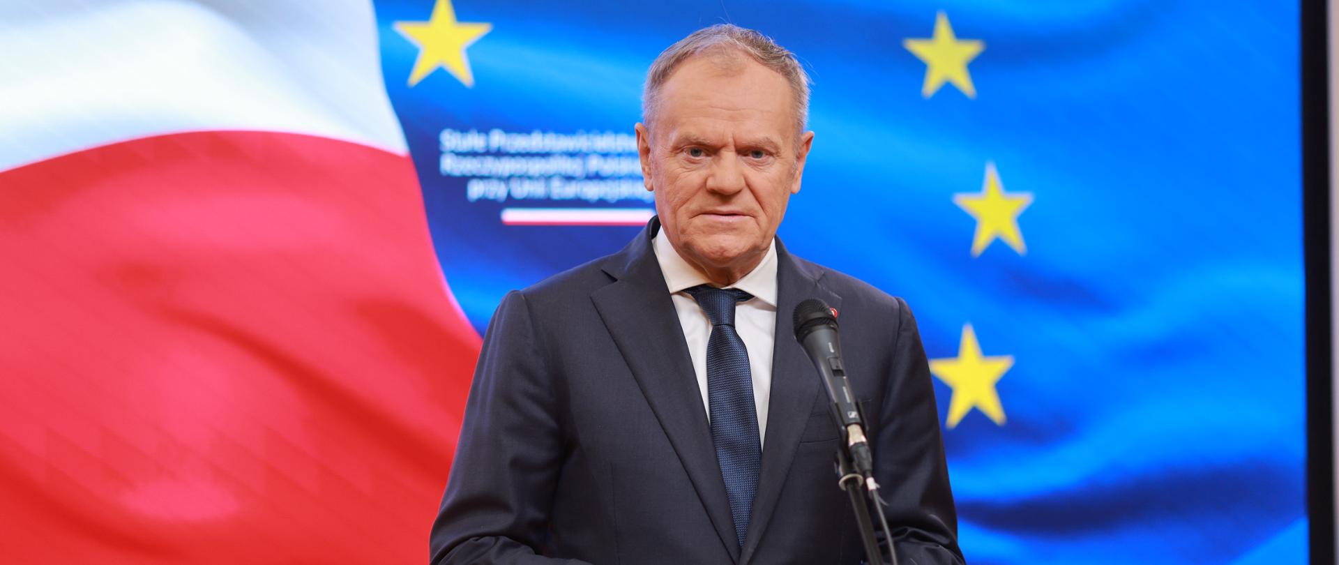 2025.12.19 Bruksela, Belgia | Konferencja prasowa po Szczycie Rady Europejskiej 